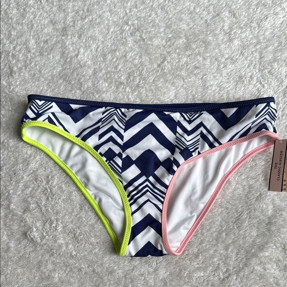 NWT Patterned Bikini Bottoms